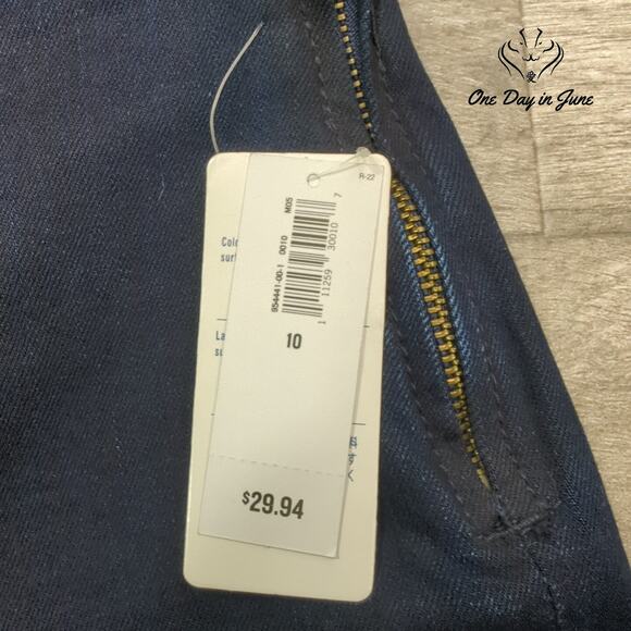 Old Navy The Rock Star Crop Jeans Size 10 - Picture 2 of 6